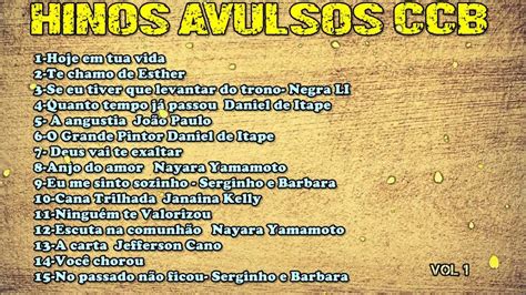 hinos avulsos ccb